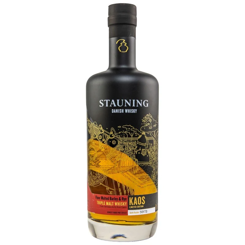 Stauning KAOS 4 Jahre Limited Edition Triple Malt Whisky 54,4% 0,7l