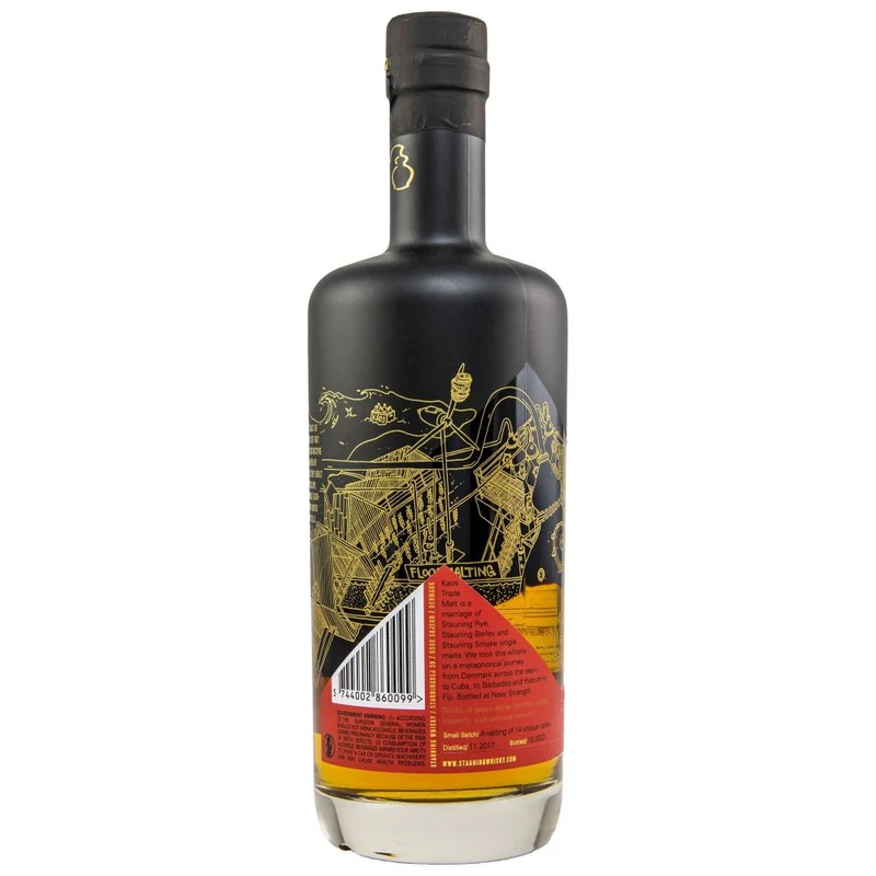 Stauning KAOS 4 Jahre Limited Edition Triple Malt Whisky 54,4% 0,7l