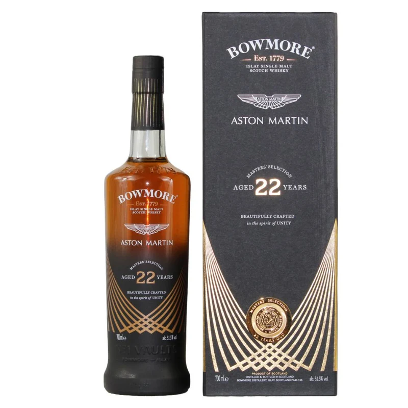 Bowmore Aston Martin 22 Jahre Masters Selection 2022 51,5% 0,7l