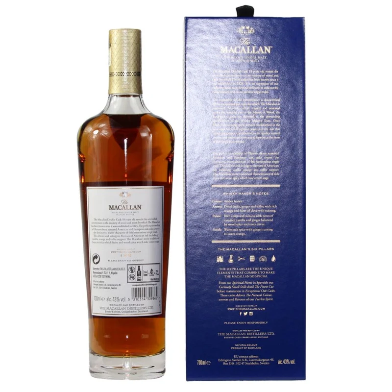 Macallan 18 Jahre Double Cask 2022 43% 0,7l