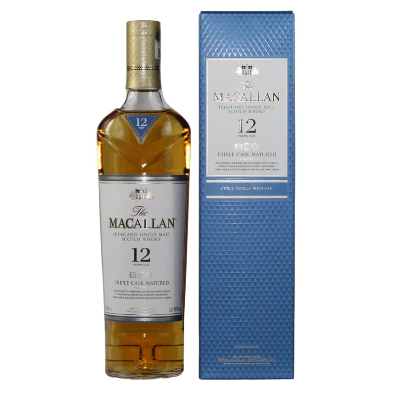 Macallan 12 Jahre Triple Cask Fine Oak 2022 40% 0,7l