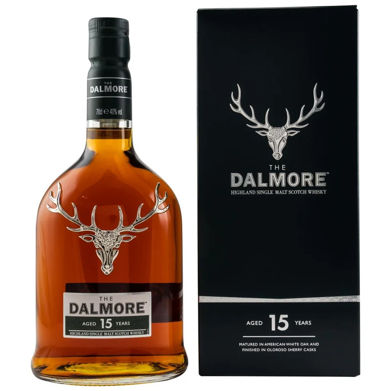 Dalmore 15 Jahre Highland Single Malt Whisky 40% 0,7l