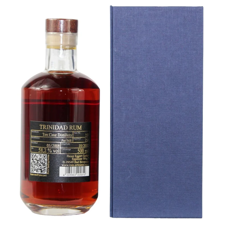 RA Trinidad Ten Cane 2008 Rum 58,2% 0,5l
