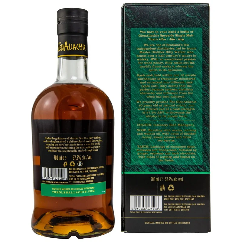 Glenallachie 10 Jahre Batch 8 57,2% 0,7l