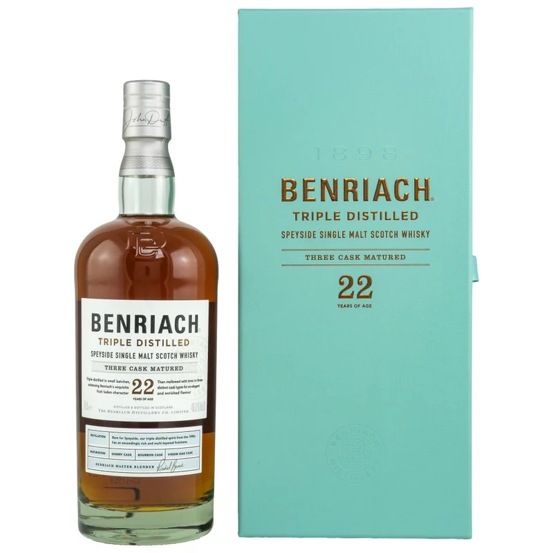 Benriach 22 Jahre Three Cask Matured 46,8% 0,7l