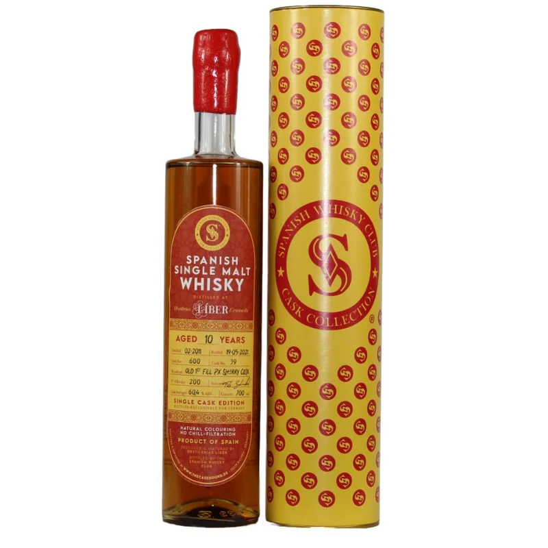 Liber 10 Jahre Single Cask Edition #39 60,4% 0,7l