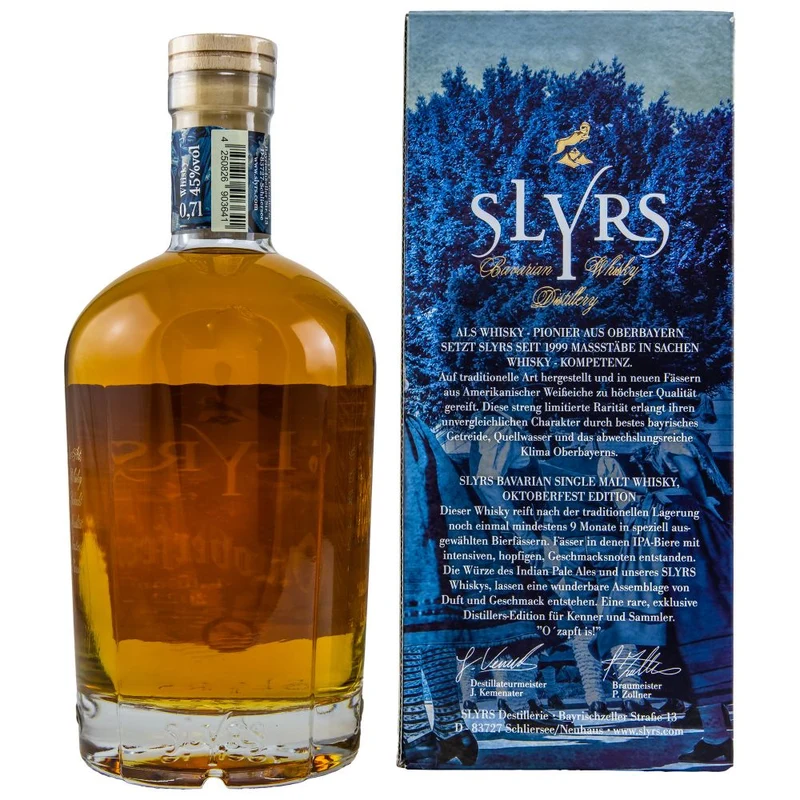 Slyrs Oktoberfest Edition 2022 Beer Cask Finish 45% 0,7l