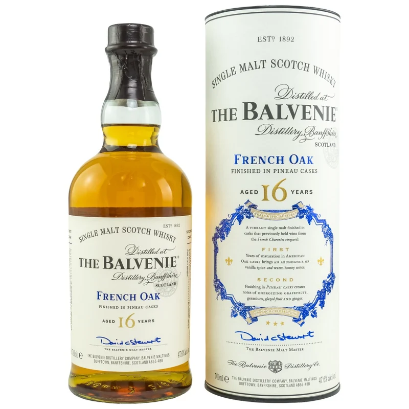 Balvenie French Oak 16 Jahre Pineau Cask 47,6% 0,7l