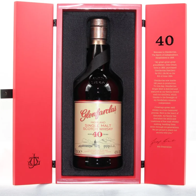 Glenfarclas 40 Jahre 2023 Sherry Casks 43% 0,7l