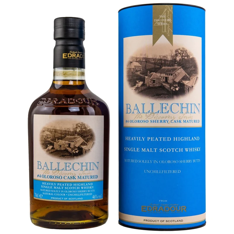 Ballechin Oloroso Cask Matured #4 46% 0,7l