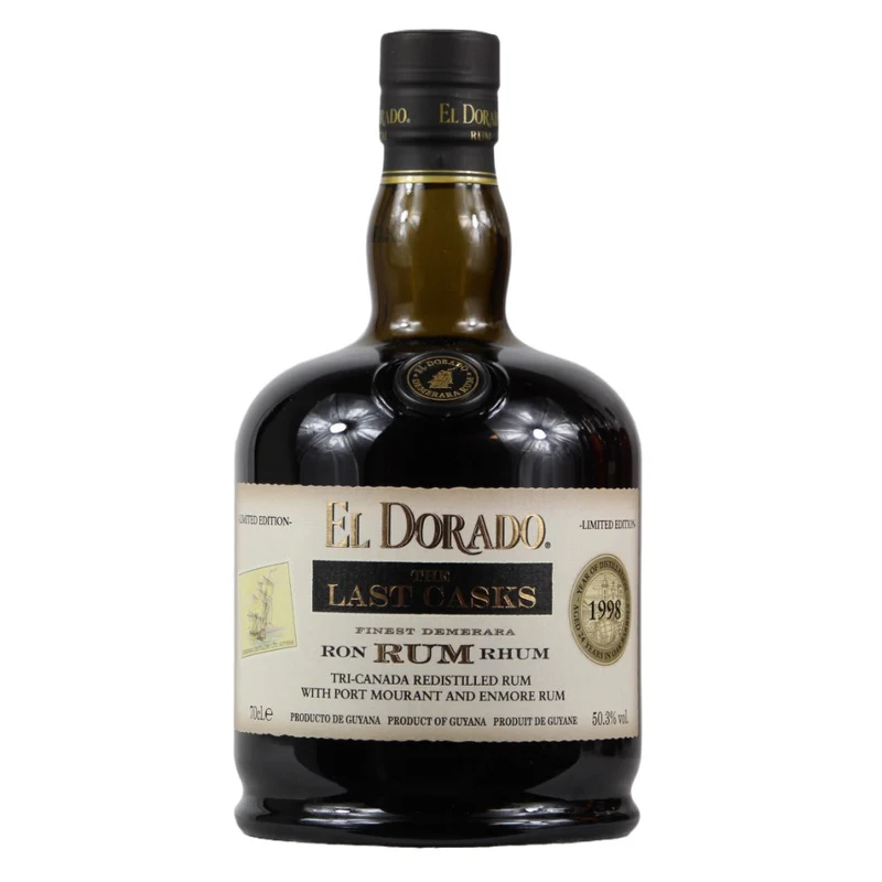El Dorado 24 Jahre The Last Casks Guyana Rum 1998/2022 50,3% 0,7l