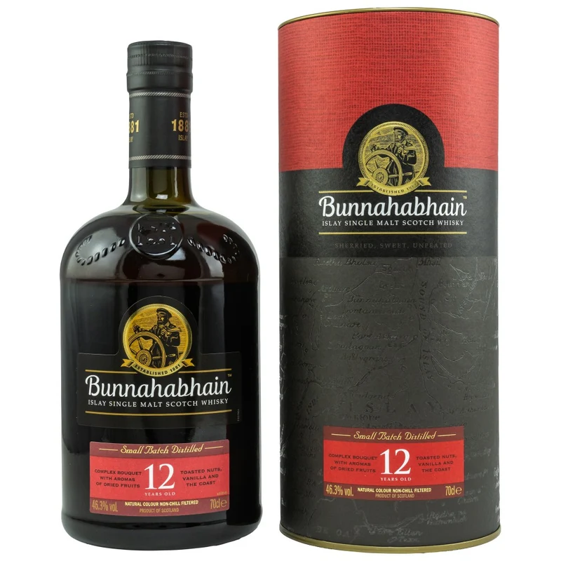 Bunnahbahain 12 Jahre 46,3% 0,7l