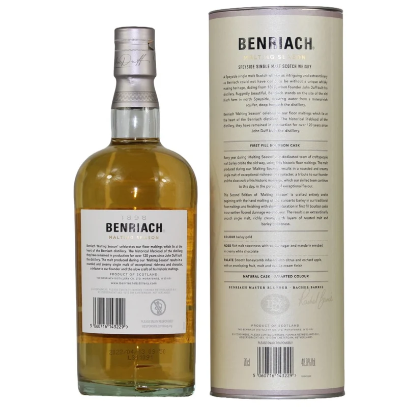 Benriach Malting Season Second Edition 48,9% 0,7l