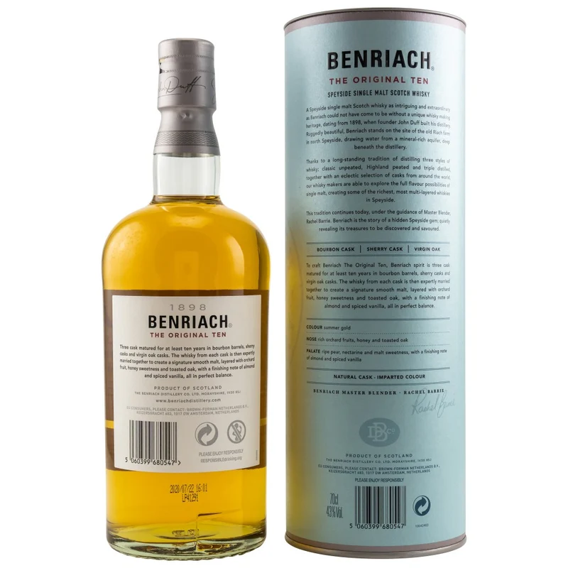 Benriach The Orginal Ten 43% 0,7l