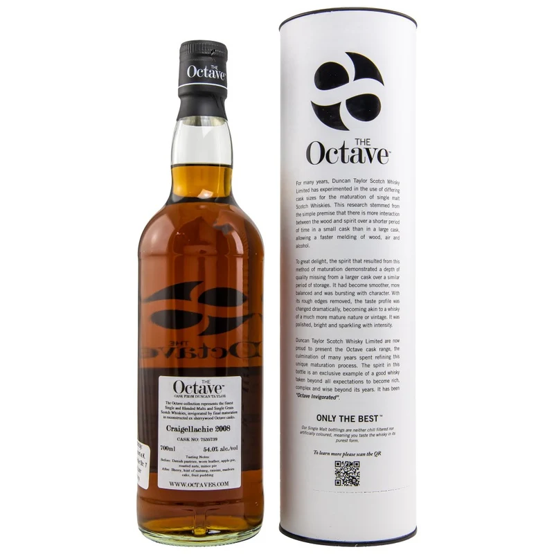 Craigellachie 14 Jahre Octave #7535739 Duncan Taylor 54% 0,7l