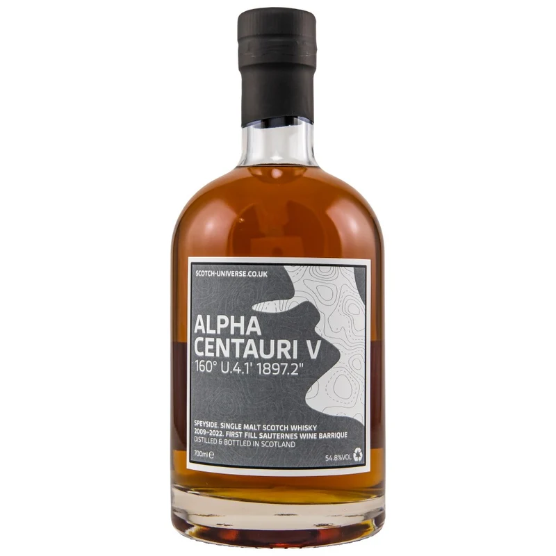 Alpha Centauri V 13 Jahre 2009/2022 Scotch Universe 54,8% 0,7l