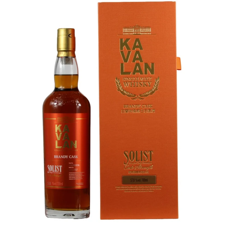Kavalan Solist Brandy Cask #Y141126006A 55,6% 0,7l