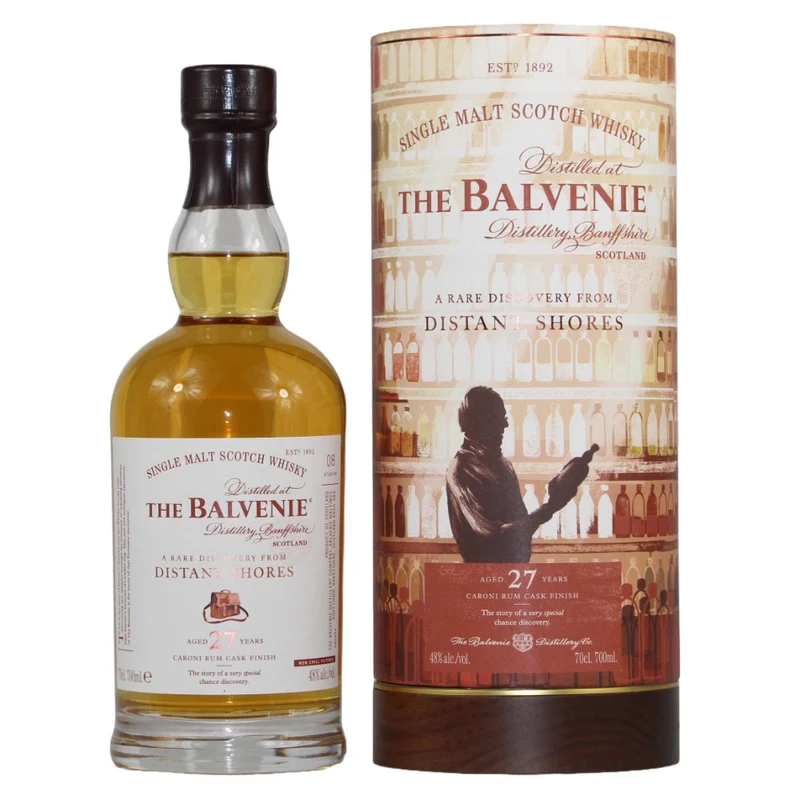 Balvenie 27 Jahre A Rare Discovery from Distant Shores 48% 0,7l