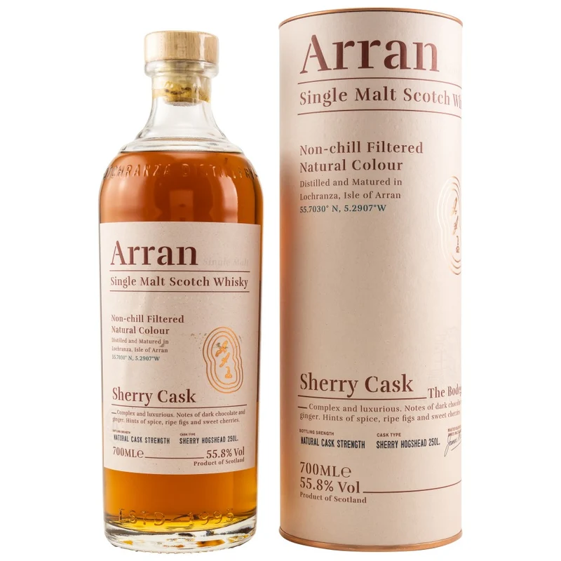 Arran Sherry Cask The Bodega 55,8% 0,7l