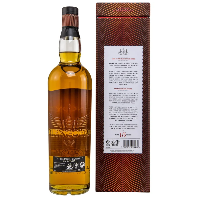 Glengoyne 15 Jahre 43% 0,7l