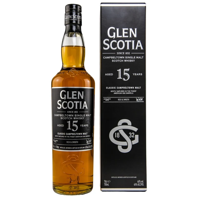 Glen Scotia 15 Jahre 46% 0,7l