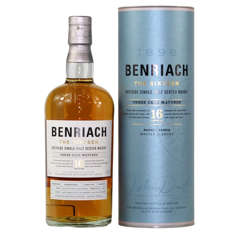 BenRiach The Sixteen 43% 0,7l