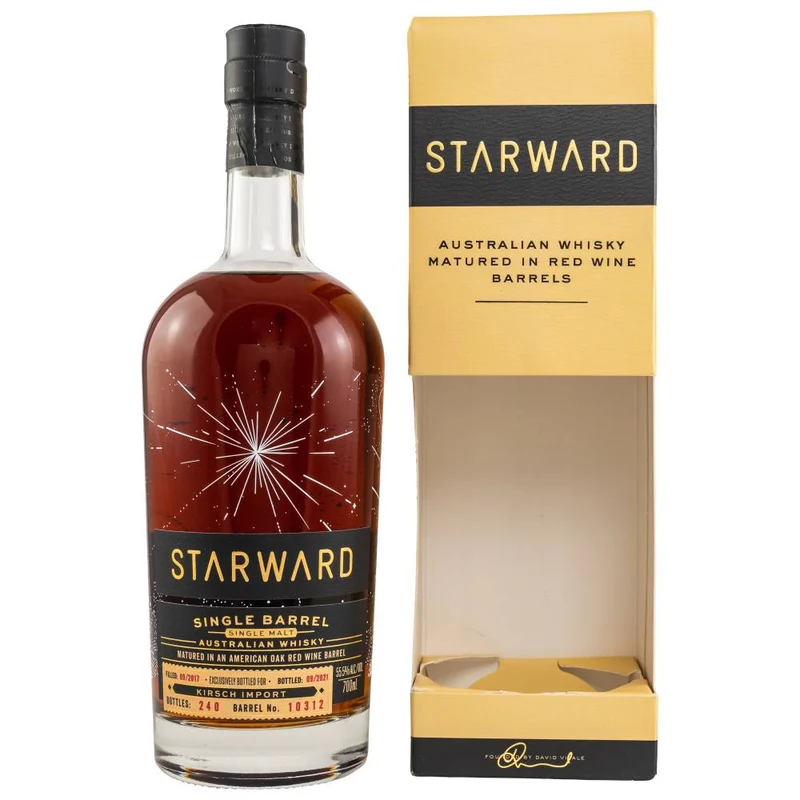 Starward Single Barrel 4 Jahre Cask #10312 55,5% 0,7l