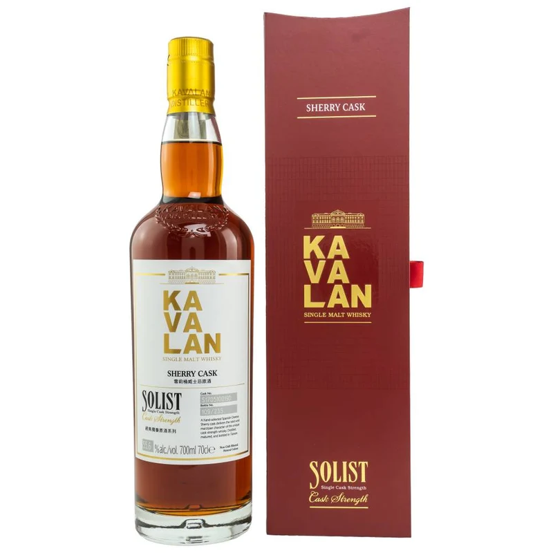 Kavalan Solist Sherry Cask 53,2% 0,7l