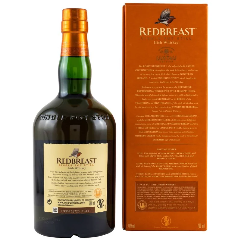 Redbreast Lustau Edition 46% 0,7l