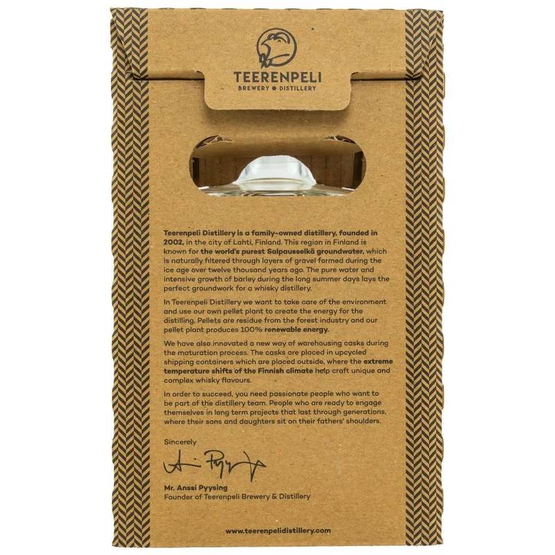 Teerenpeli Savu Cask Strength 58,5% 0,5l