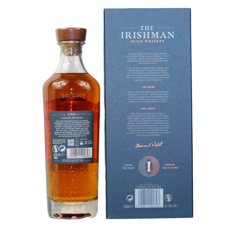 The Irishman Cask Strength 2022 54,9% 0,7l