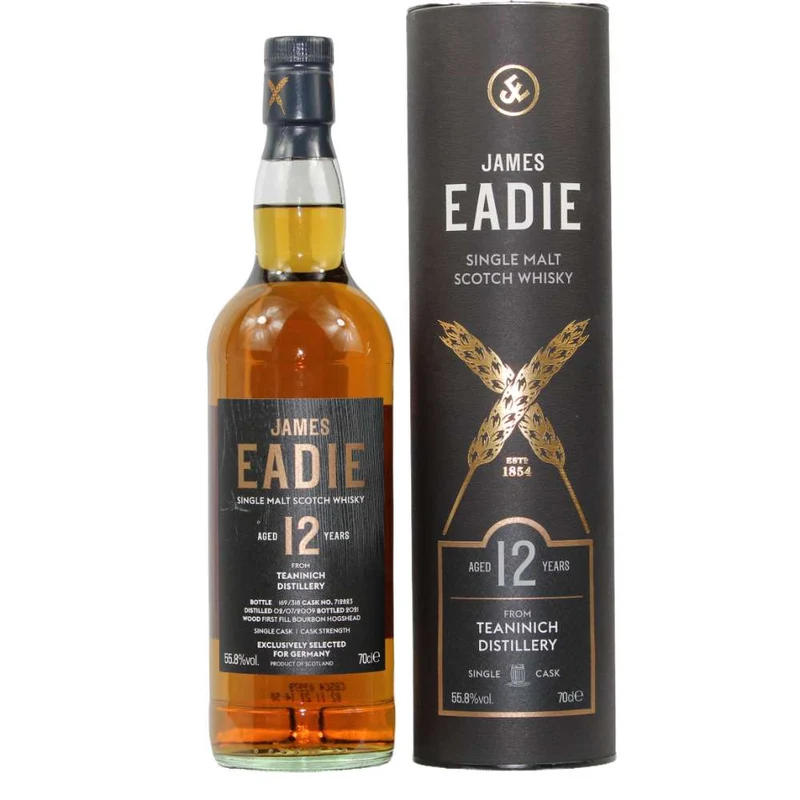 James Eadie Teaninich 12 Jahre 55,8% 0,7l