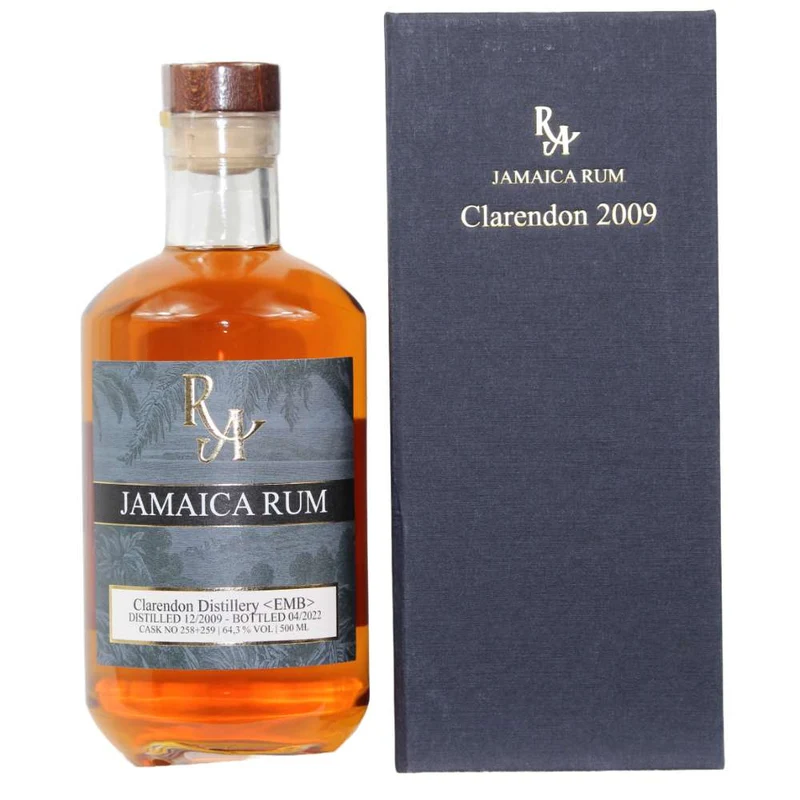RA Jamaica Clarendon 2009 Cask #258&259 12 Jahre 64,3% 0,5l
