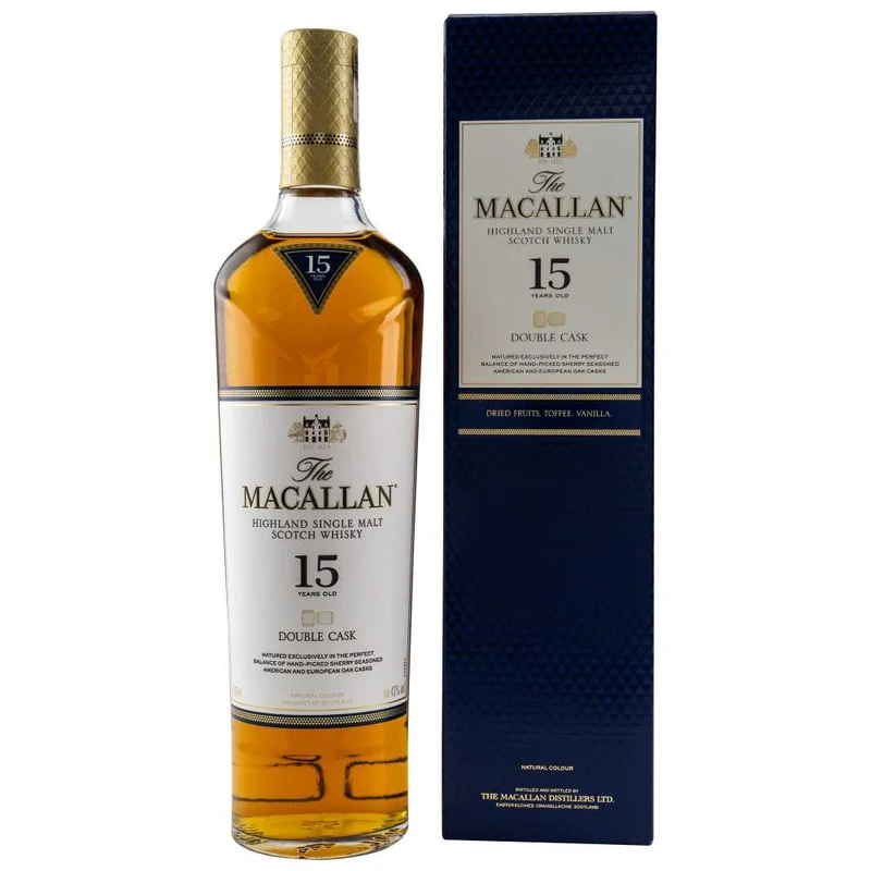 Macallan Double Cask 15 Jahre 43% 0,7l