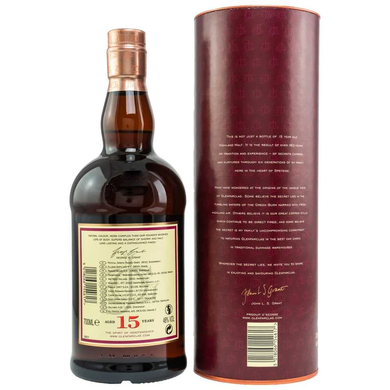 Glenfarclas 15 Jahre 2022 46% 0,7l