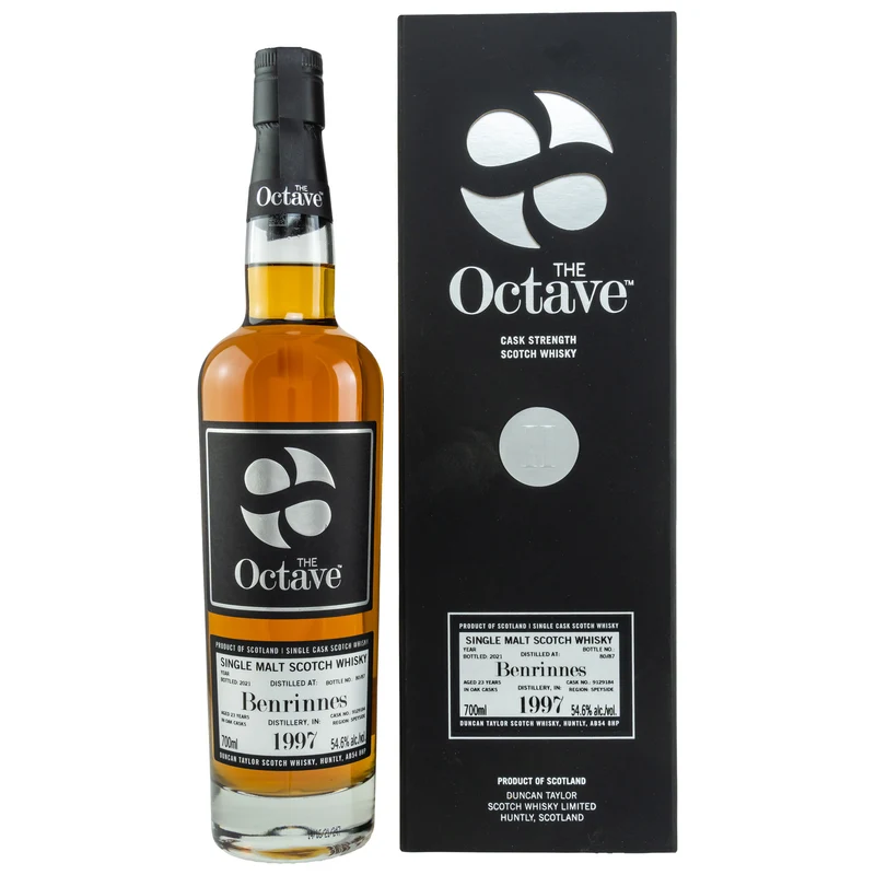 Benrinnes 1997 DT Octave 23 Jahre Cask #9129184 54,6% 0,7l
