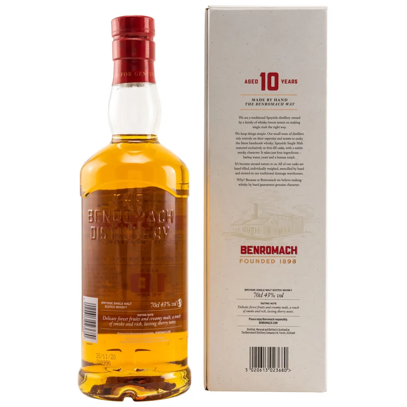 Benromach 10 Jahre 43% 0,7l