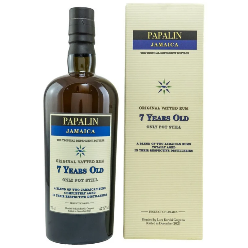 Papalin 7 Jahre Jamaica Rum 2021 47% 0,7l