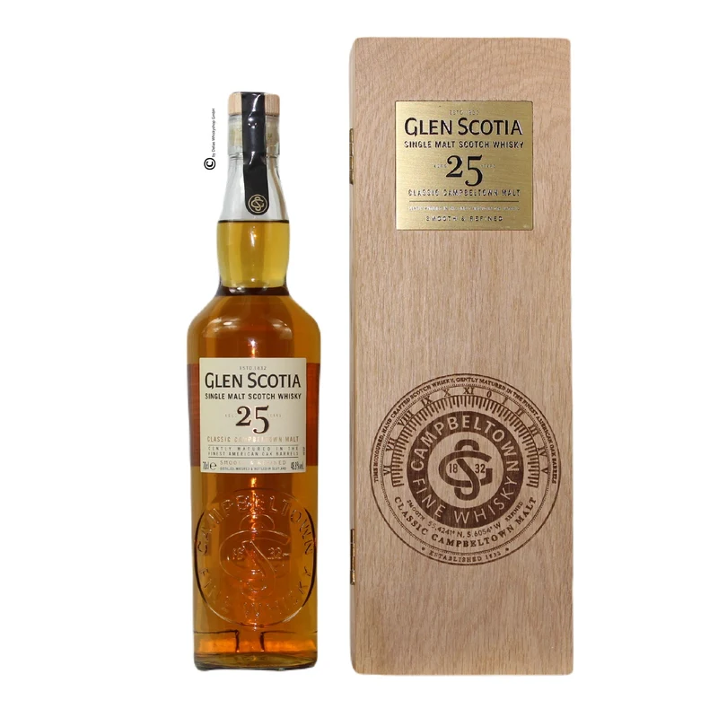 Glen Scotia 25 Jahre Classic Campbeltown Malt 48,8% 0,7l