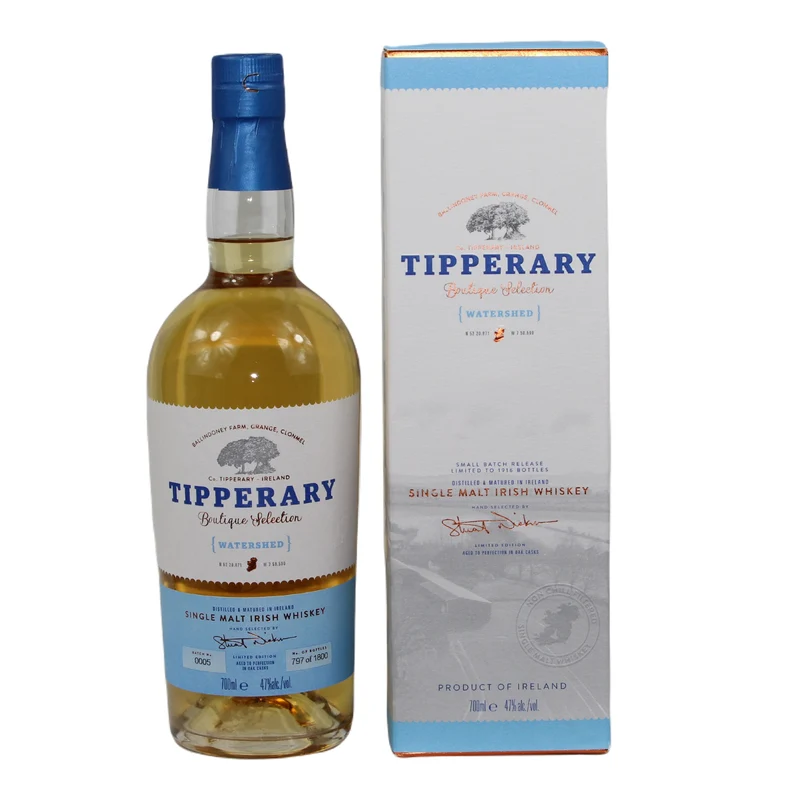 Tipperary Watershed #Batch 005 Single Malt Irish Whiskey 47% 0,7l