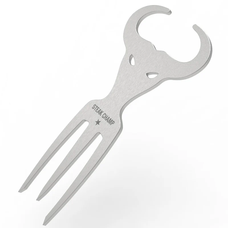 Mini Bull-Fork Snacking Fork (10 Stk in Holzbox)