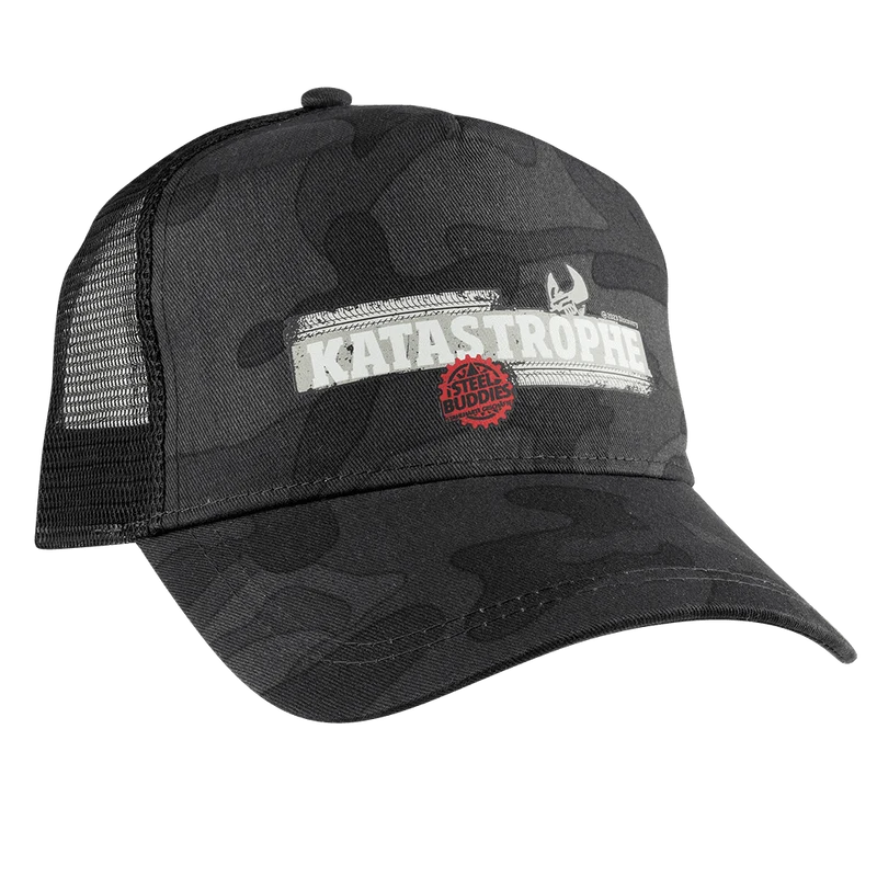 Steel Buddies Camo Trucker-Cap "Katastrophe"