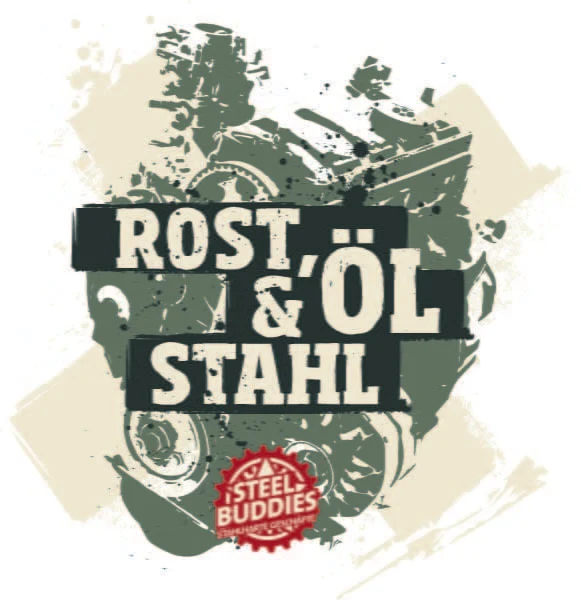 Steel Buddies T-Shirt "Rost, Öl & Stahl"