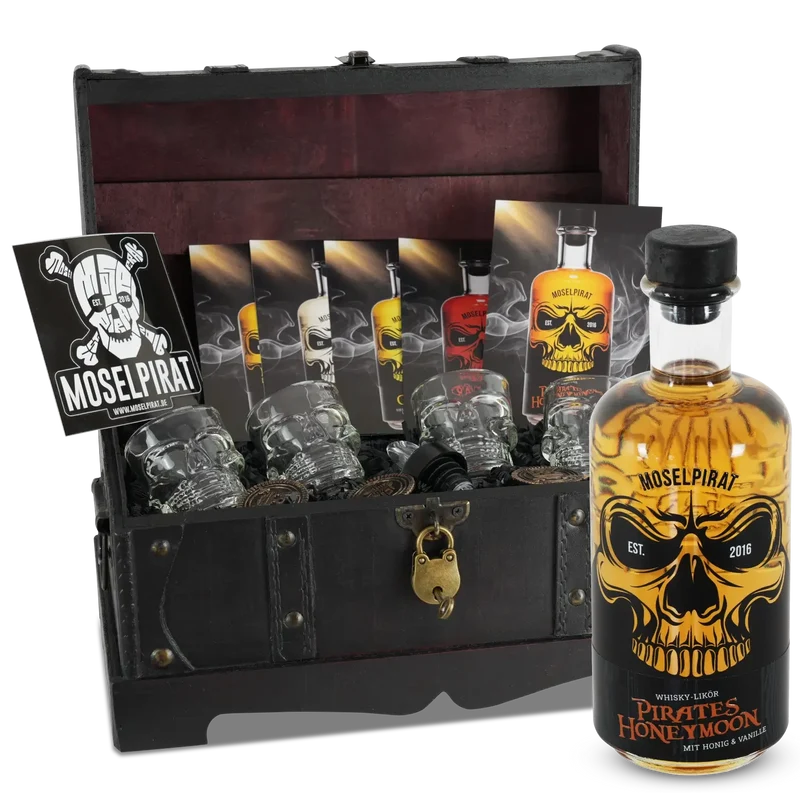 Piraten Truhe Pirates Whisky Likör
