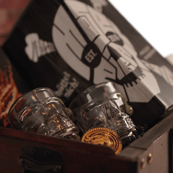 Piraten Truhe Pirates Whisky Likör