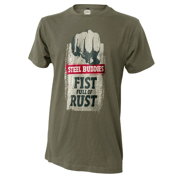 Steel Buddies T-Shirt "Fist Full of Rust"