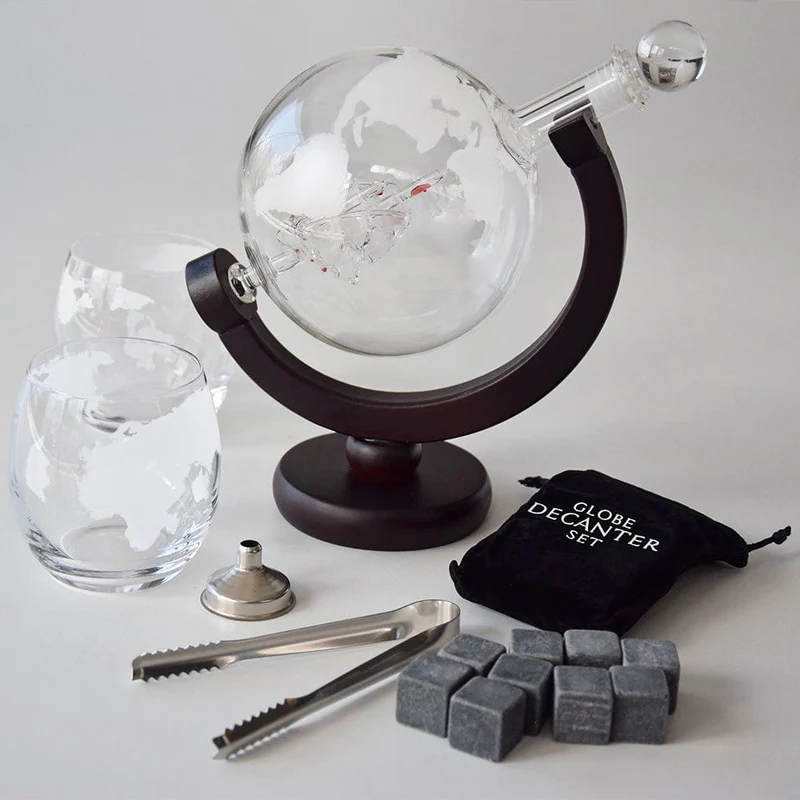 Dekantierer-Geschenkset "Globus"