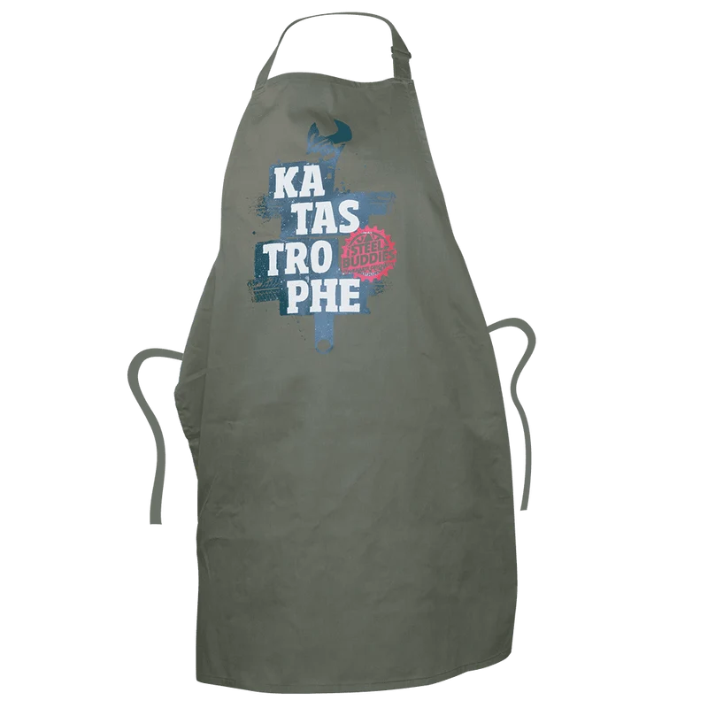 Steel Buddies Koch- und Grillschürze "Katastrophe"