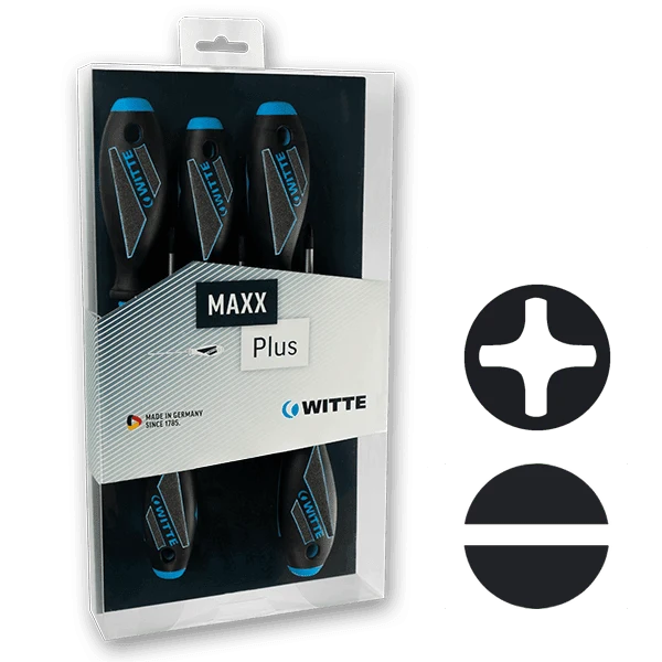 WITTE MAXX PLUS Schraubendreher-Set (5-teilig)