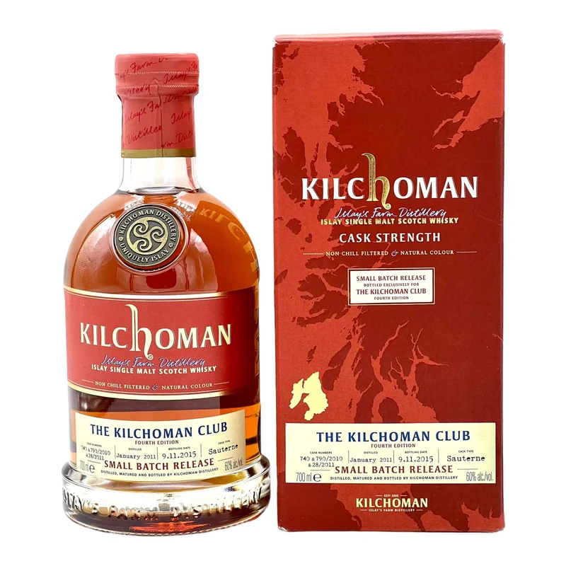 Kilchoman | 4 Jahre | 2011/2015 | The Kilchoman Club | Sauternes Wine Casks | 60%